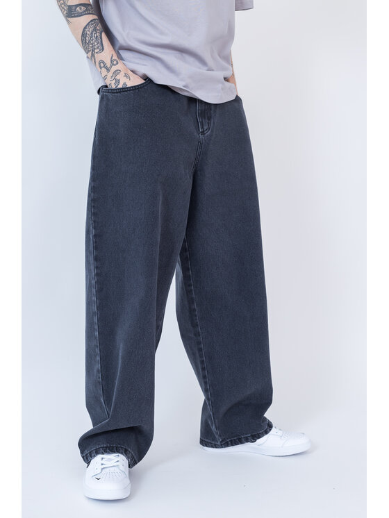 Kamuflage Kamuflage Jeansy Way Too Big Czarny Baggy Fit