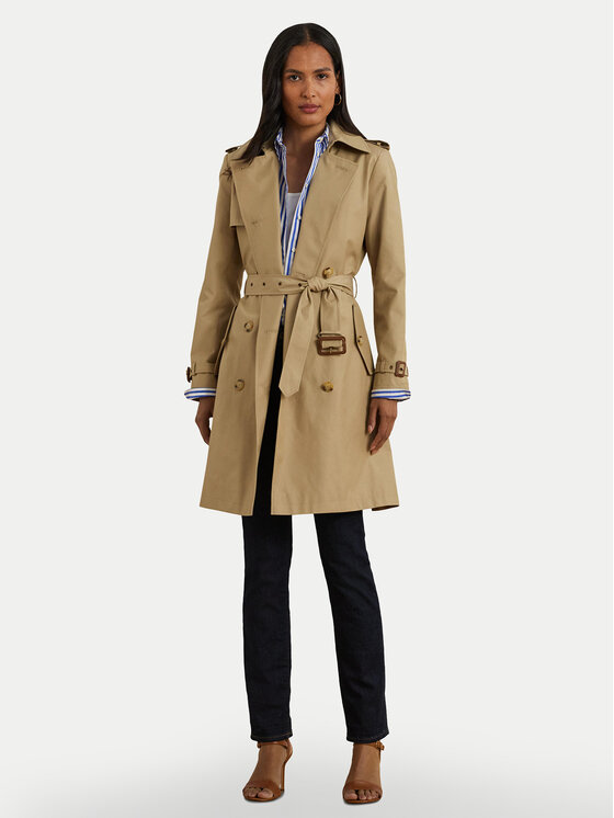LAUREN RALPH LAUREN LAUREN RALPH LAUREN Trencz 297967122002 Beżowy Regular Fit