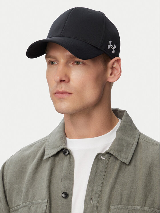 Under Armour Under Armour Cepure ar nagu Blitzing 1376702 Melns
