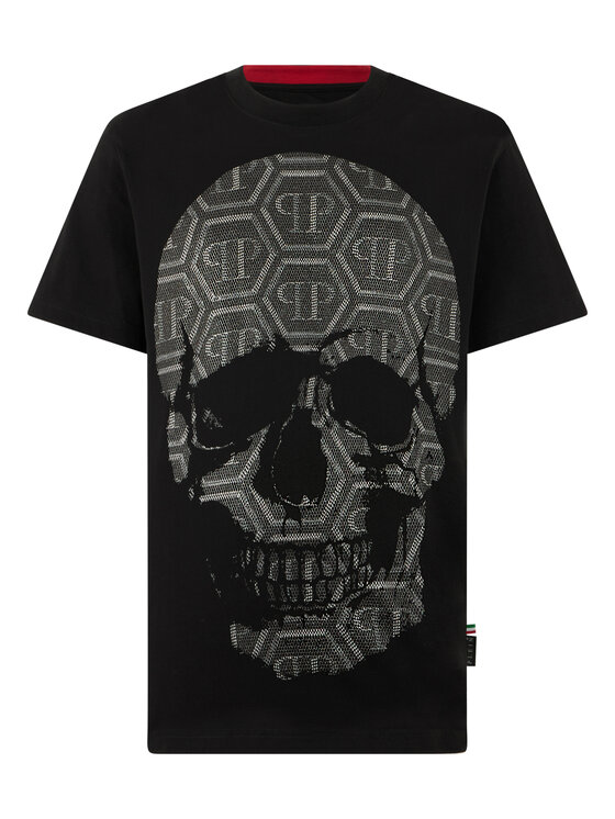 PHILIPP PLEIN PHILIPP PLEIN T-shirt 31298 Nero Regular Fit