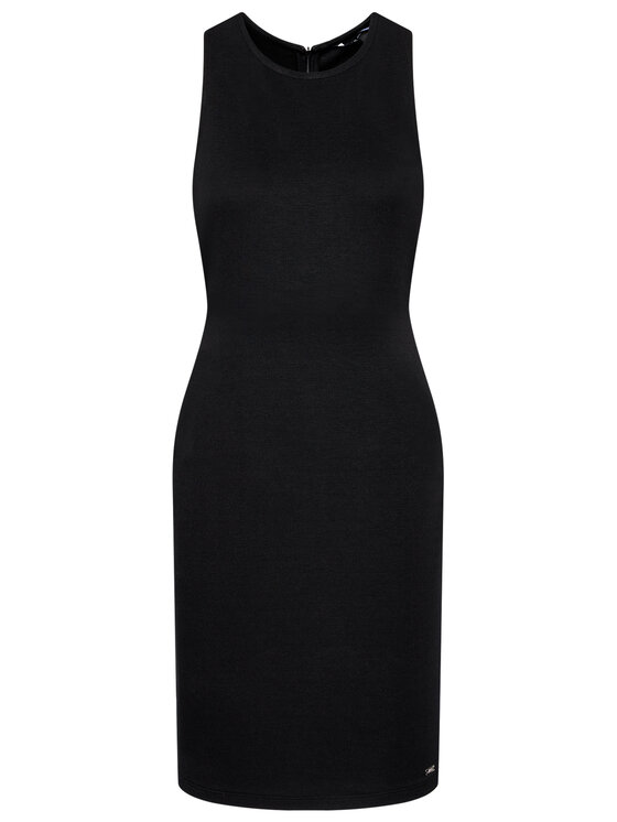 Armani Exchange Armani Exchange Každodenné šaty 8NYA94 YJB3Z 1200 Čierna Slim Fit