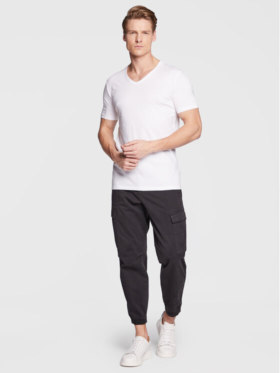 BOSS Boss 2-dílná sada T-shirts Modern 50475292 Bílá Slim Fit