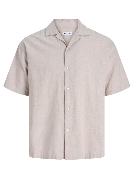 Jack & Jones Jack & Jones Camicia Breeze 12288594 Beige Relaxed Fit