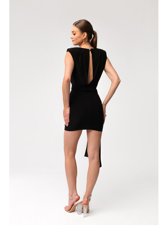 Aurora Aurora Sukienka wieczorowa Cleo Czarny Feminine Fit