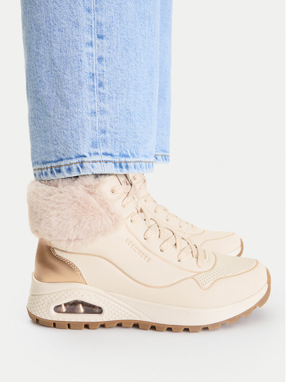 Skechers Gležnjače Uno Rugged 167993/NTGD Écru