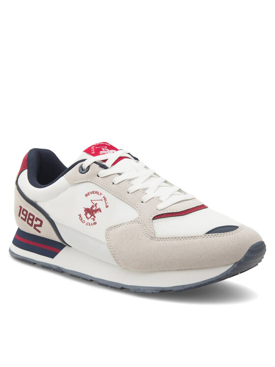 Beverly Hills Polo Club Beverly Hills Polo Club Sneakers MILO-01 Alb