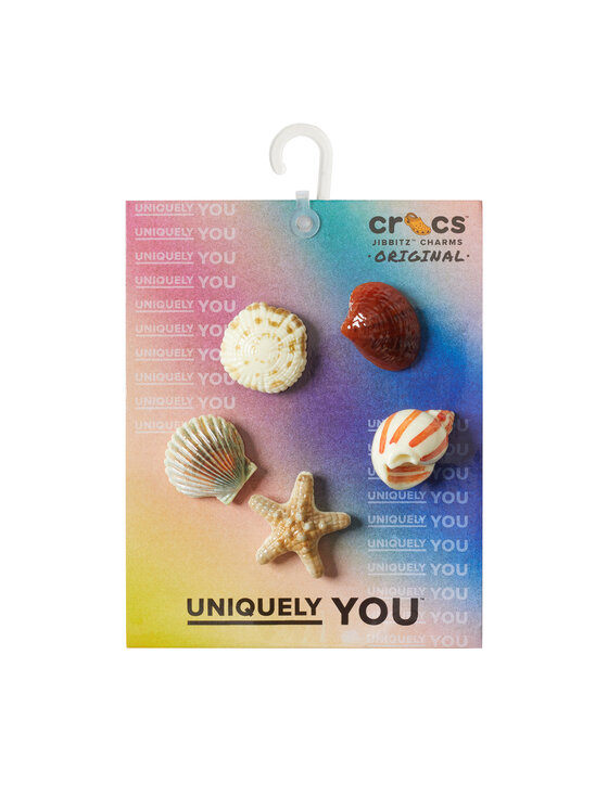 Accesorii pentru pantofi Crocs Jibbitz™ She Sells Seashells 5-Pack 10014671 Colorat