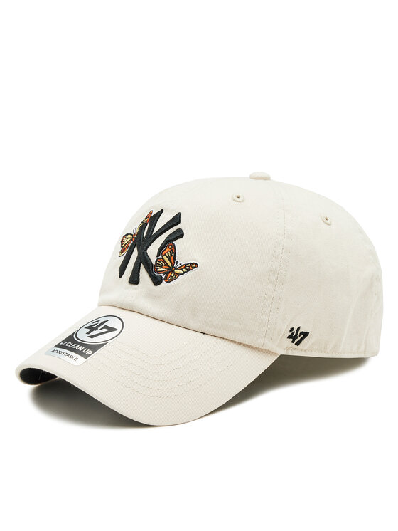 Șapcă 47 Brand Mlb New York Yankees Icon Alt ’47 Clean Up B-ICACL17GWS-BN Écru