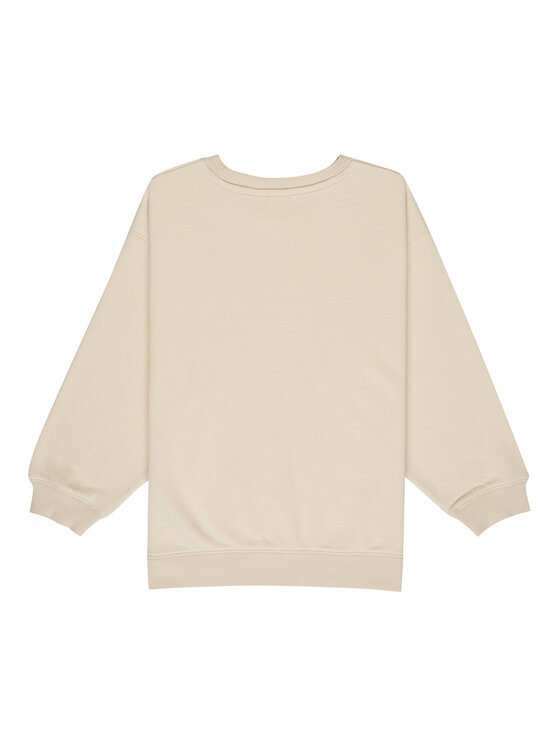 Roxy Roxy Bluza Morning Hike Brushed ERGFT04027 Beżowy Regular Fit
