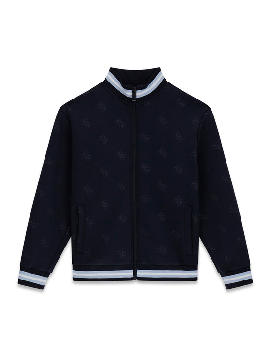 Guess Guess Mikina L6RQ09 KAZQ2 Tmavomodrá Regular Fit