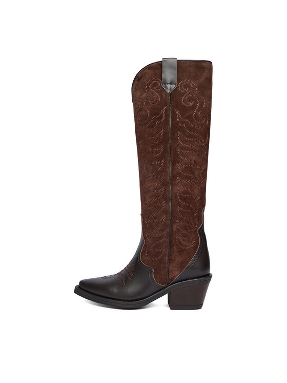 Badura Badura Cowboystiefel EO-BAYLOR-5033-25 Braun