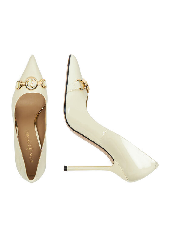 Eva Minge Eva Minge Scarpe stiletto EO-NOVA-1677-13-3 Écru