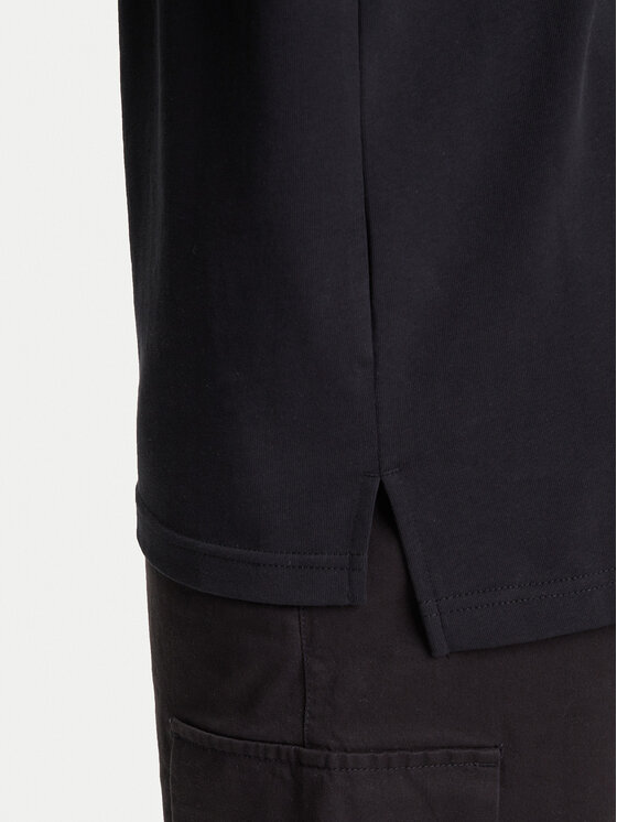Kappa Kappa Polokošile Authentic Nilde 351R2IW Černá Regular Fit