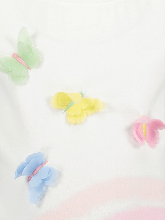 Blue Seven Blue Seven T-shirt 702301 X Bianco Regular Fit