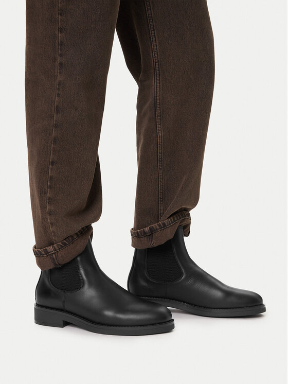 Gant Gant Kotníková obuv s elastickým prvkem 31651105 Černá