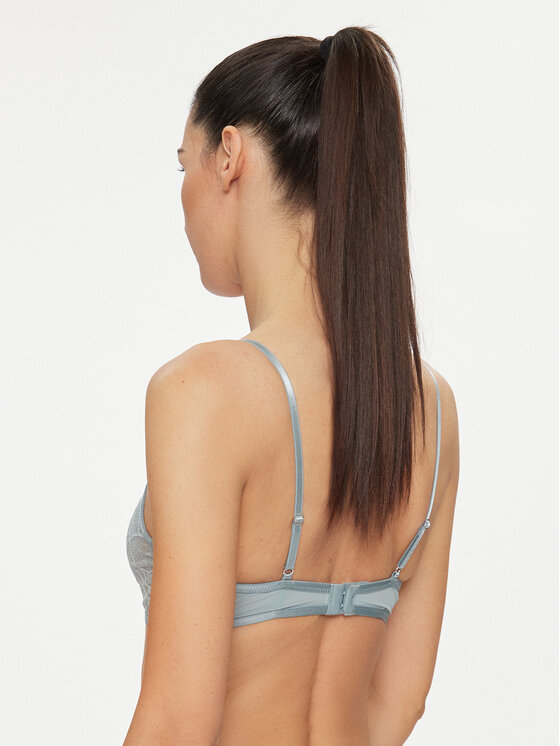 Hunkemöller Hunkemöller Nedrček s kostjo Luna 202677 Modra