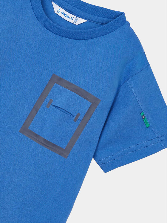 Mayoral Mayoral Set T-Shirt und Shorts 3601 Blau Regular Fit