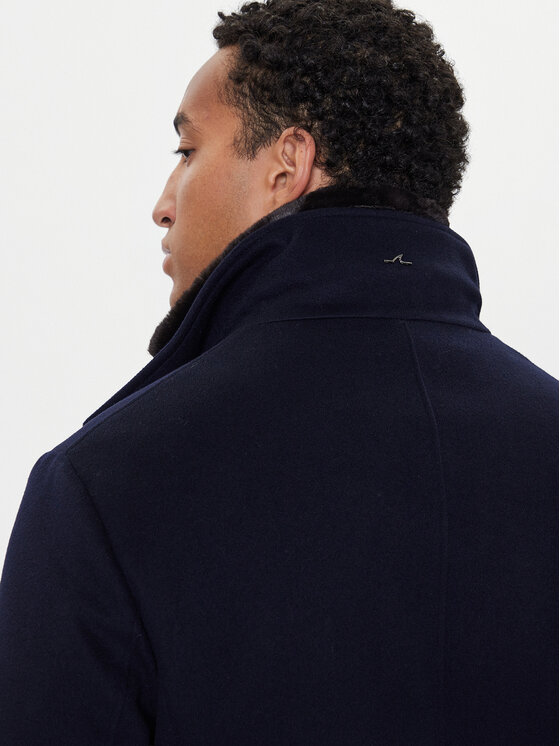Paul&Shark Paul&Shark Wollmantel 15312418 Dunkelblau Regular Fit