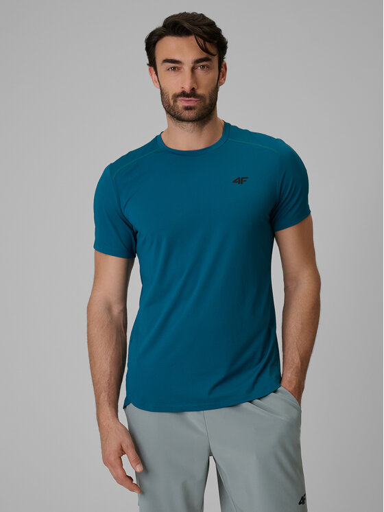 4F 4F Koszulka techniczna NO LIMITS Zielony Regular Fit