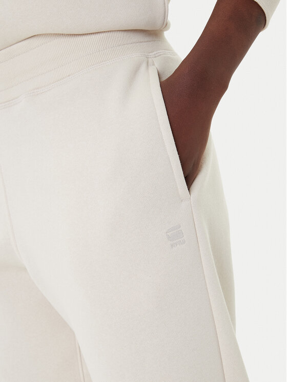 G-Star Raw G-Star Raw Jogginghose Premium Core 2.0 D21320-C235 Écru Tapered Fit