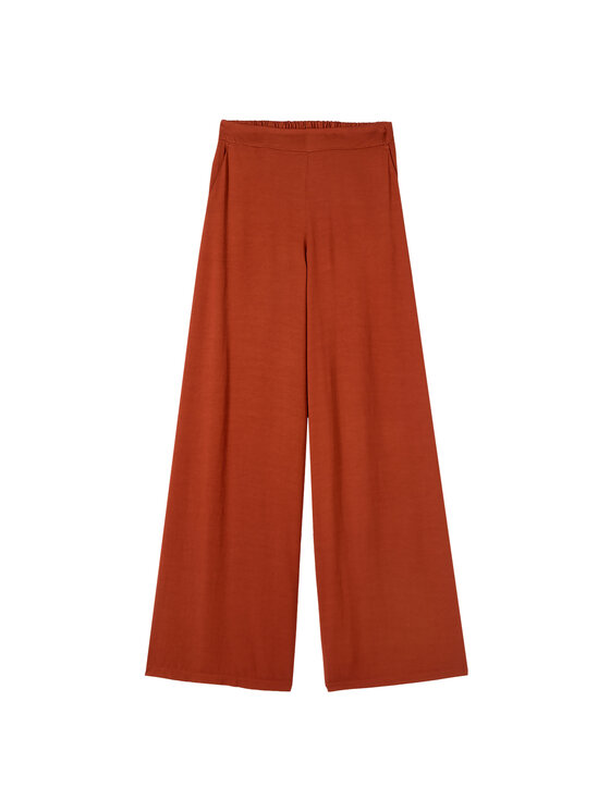 Oltre Oltre Pantaloni di tessuto P00QJ002443N022 Arancione Baggy Fit