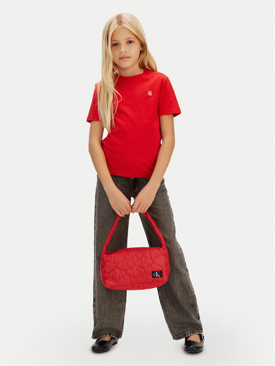 Calvin Klein Jeans Calvin Klein Jeans Póló IU0IU00543 Piros Regular Fit