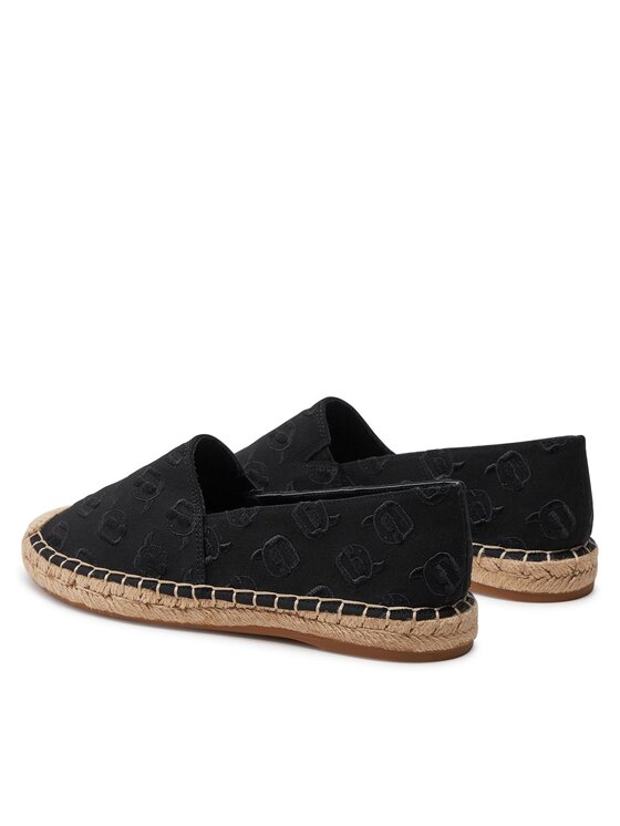 KARL LAGERFELD KARL LAGERFELD Espadrile KL80124A Črna