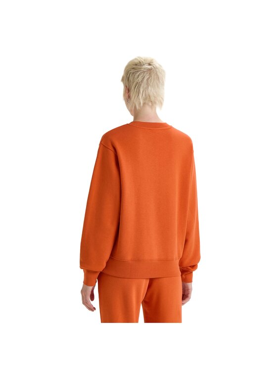 Diadora Diadora Bluza Bluza unisex Pomarańczowy Basic Fit
