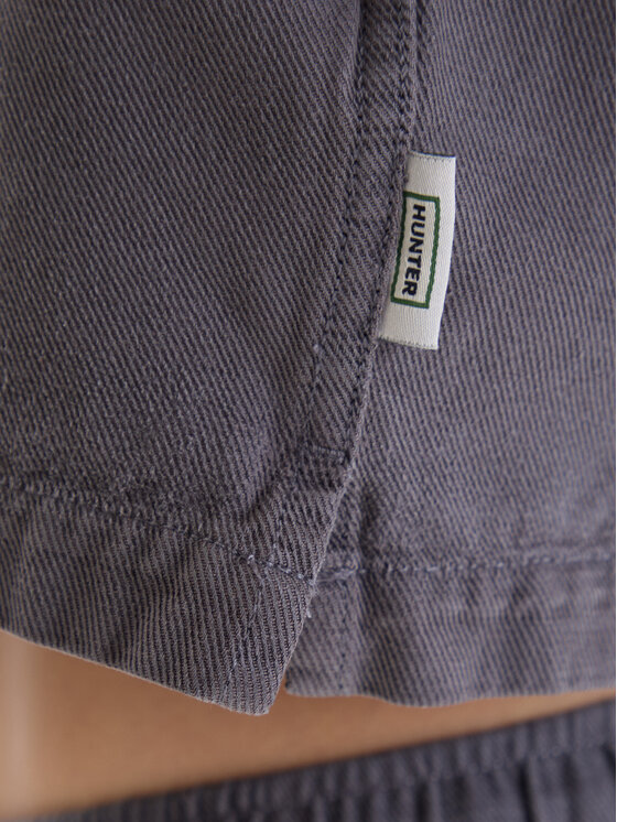 Hunter Hunter Koszula W126-HRLST-1011-42X Szary Regular Fit