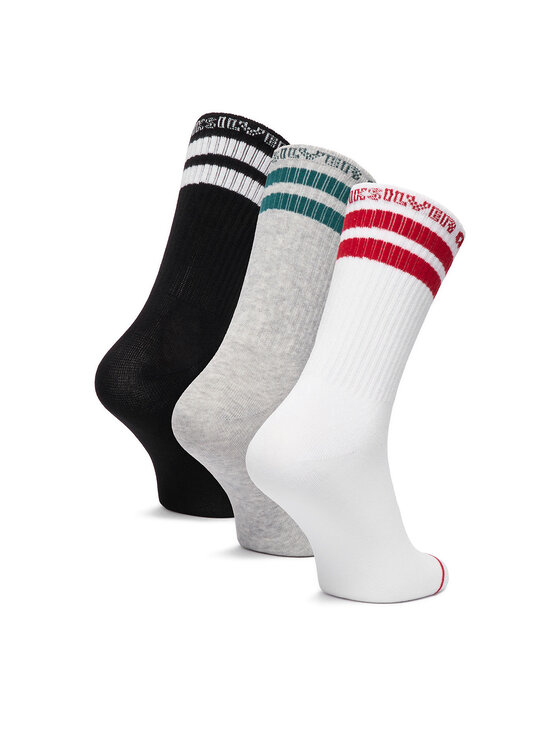 Quiksilver Quiksilver Skarpety długie CEO_BR_QUIK_2040_W_AW25 (3 PACK) Kolorowy