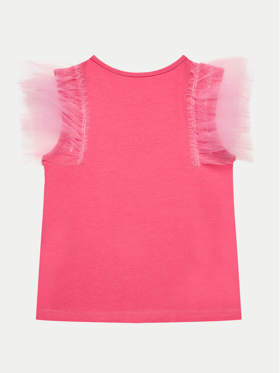 Guess Guess Bluse K4GI22 K6YW1 Rosa Regular Fit