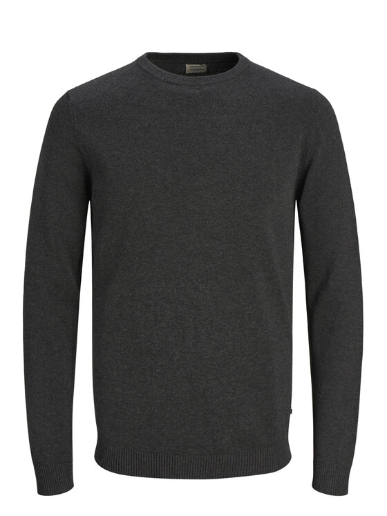 Jack&Jones Jack&Jones Džemper Basic 12137190 Siva Regular Fit