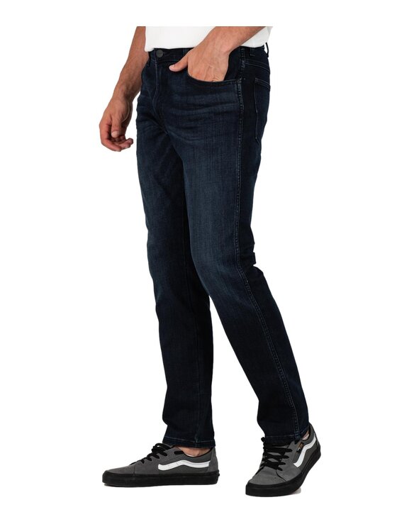 Wrangler Wrangler Jeansy W17TMI299 Granatowy Straight Leg