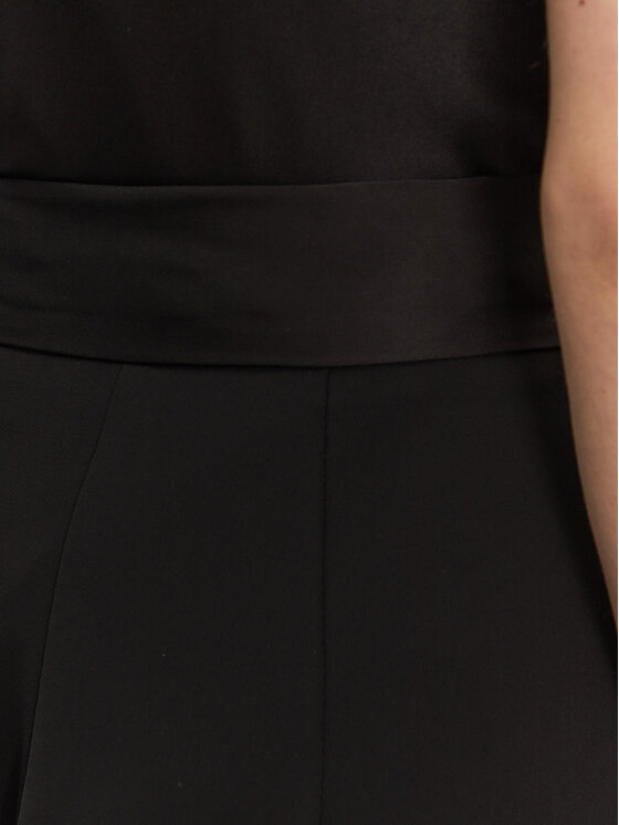 Rinascimento Rinascimento Pantaloni din material CFC0122612003 Negru Regular Fit
