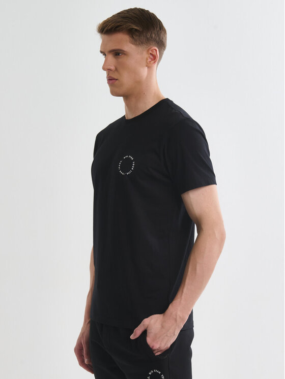 BIG STAR BIG STAR T-Shirt ORPION_906_150 Czarny Basic Fit