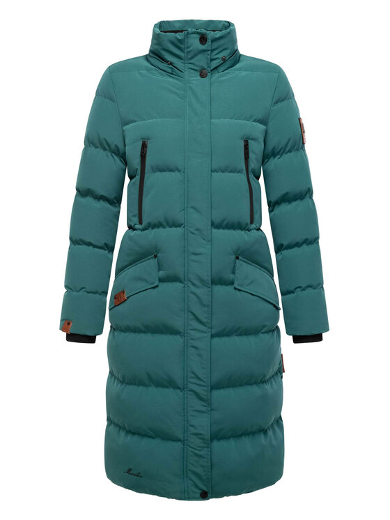 Marikoo Marikoo Kurtka zimowa Schneesternchen Zielony Regular Fit