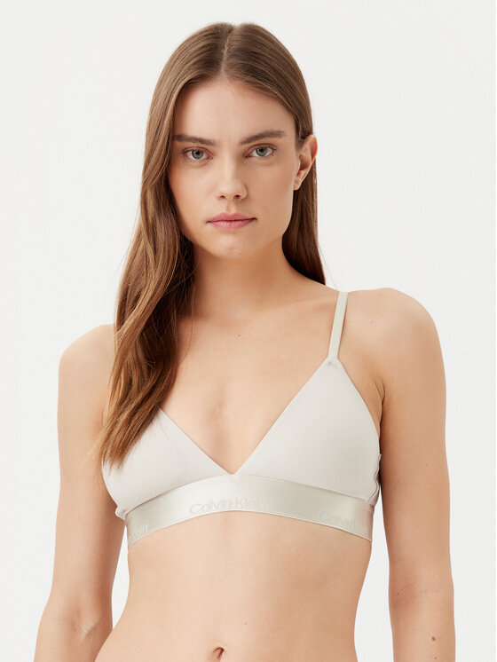 Calvin Klein Underwear Reggiseno Bralette 000QF7994E Beige, taglia : L