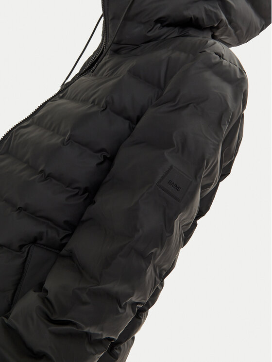 Rains Rains Μπουφάν μεταβατικό Unisex 15810 Μαύρο Regular Fit