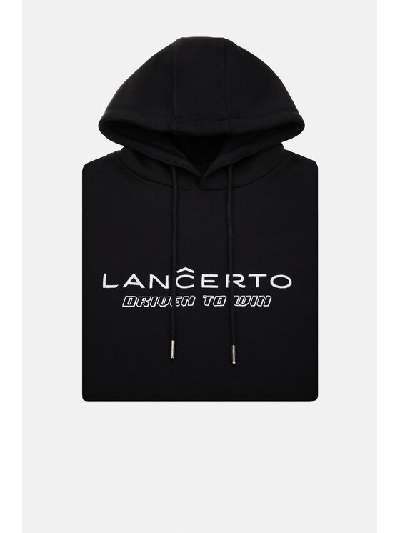 Lancerto Lancerto Bluza Wesley BL073222000022 Czarny Regular Fit