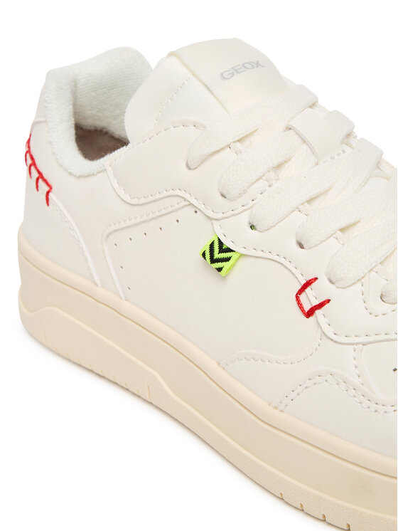 Geox Geox Tenisice J Lestrella J56NLC 000BC C1000 D Bijela