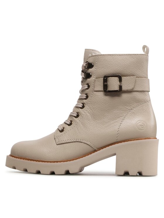 Remonte Remonte Schnürschuhe D0A74-60 Beige