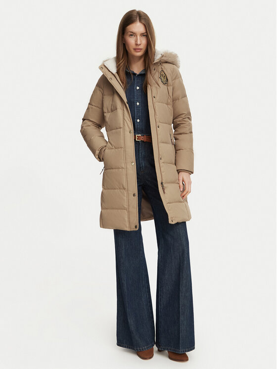 LAUREN RALPH LAUREN LAUREN RALPH LAUREN Pernata jakna 297P23455003 Bež Regular Fit