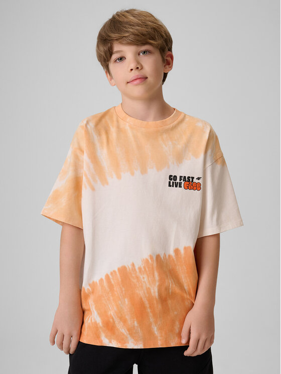 4F 4F T-Shirt SKATE & RIDE Kolorowy Loose Fit