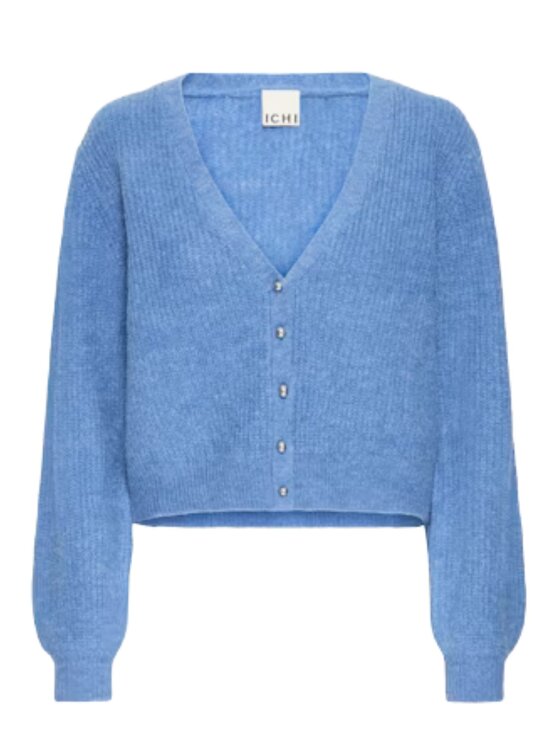 ICHI ICHI Cardigan IHMARIN CA6 Celeste Regular Fit