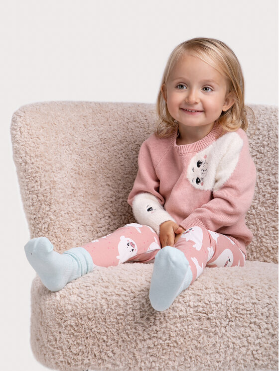 Coccodrillo Coccodrillo Leggings ZC2122101WIN Rosa Slim Fit