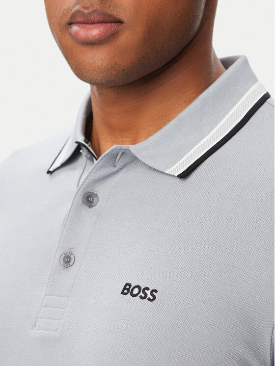 BOSS BOSS Поло Paddy 50469055 Темно-зелений Regular Fit