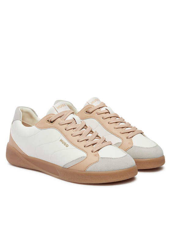 HUGO Hugo Sneakersy Riven 50523497 10263254 01 Biały