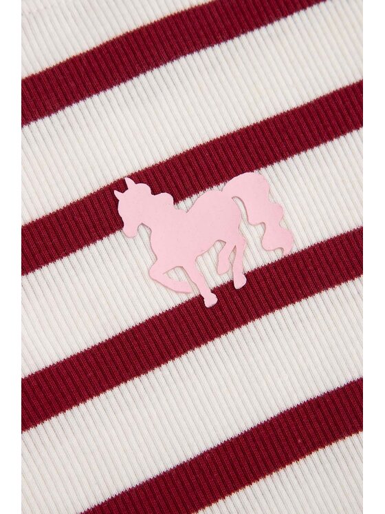 Coccodrillo Coccodrillo Tričko WC6143202GGK-017 Bordová Regular Fit
