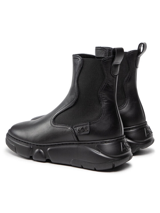 AGL AGL Μποτάκια με λάστιχο Patty D938510PGKD0871013 Μαύρο