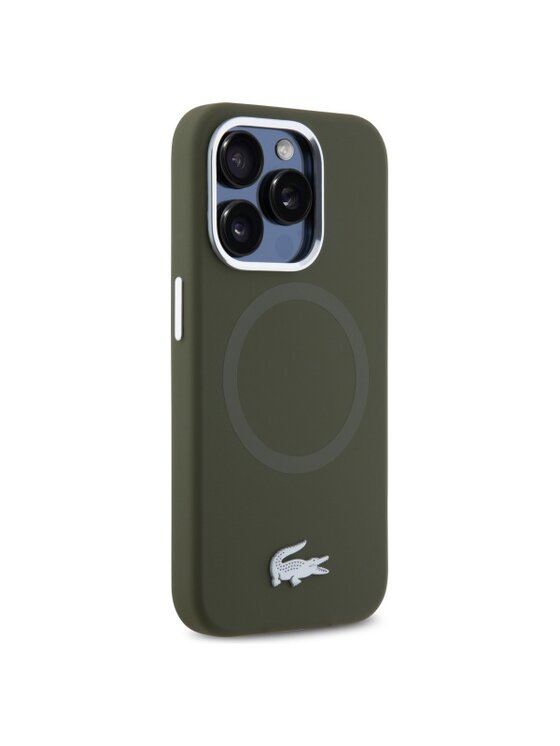 Lacoste Lacoste Etui na telefon Apple iPhone 15 Pro Khaki